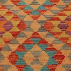 Vlnený Kilim koberec 92x120 ručne tkaný afganský Kilim