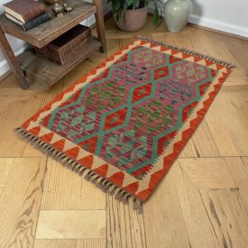 Maimana Kilim koberec 83x118 ručne tkaný etnický Kilim
