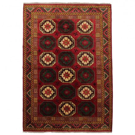 Ručne viazaný Afganský koberec do obývačky 200x296