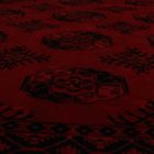 Ručne viazaný orientálny koberec do obývačky bordová 202x294