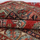 Orientálny koberec Kazak 186x127 ručne viazaný afganský koberec