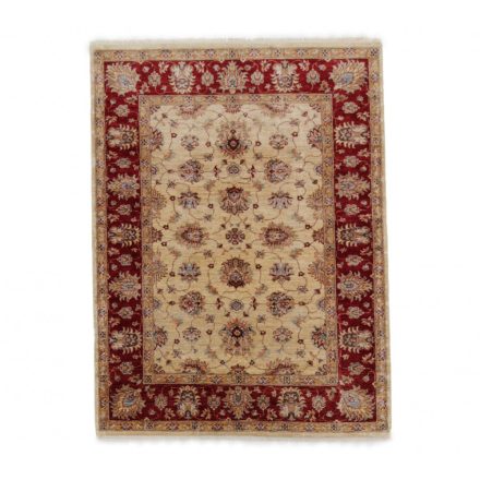 Ziegler vlnený koberec béžový-bordový 200x149 ručne viazaný koberec