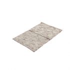Tkaný koberec Rustic 60x97 hrubý moderný koberec