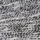 Hrubý vlnený koberec Rustic 70x130 sivý koberec