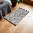 Tkaný koberec Rustic 70x130 hrubý moderný koberec