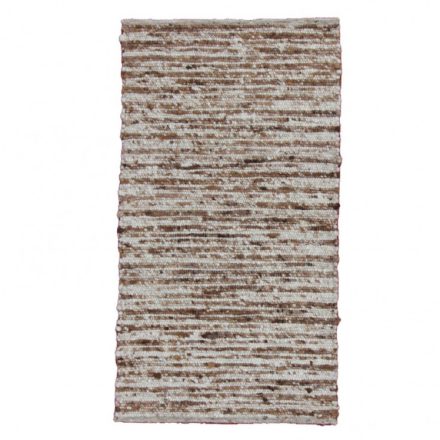 Tkaný koberec Rustic 70x140 hrubý moderný koberec