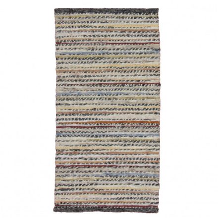 Tkaný koberec Rustic 68x135 hrubý moderný koberec