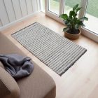 Tkaný koberec Rustic 70 x130 moderný vlnený koberec
