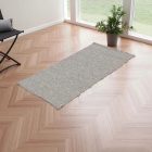 Tkaný koberec Rustic 70x135 moderný vlnený koberec
