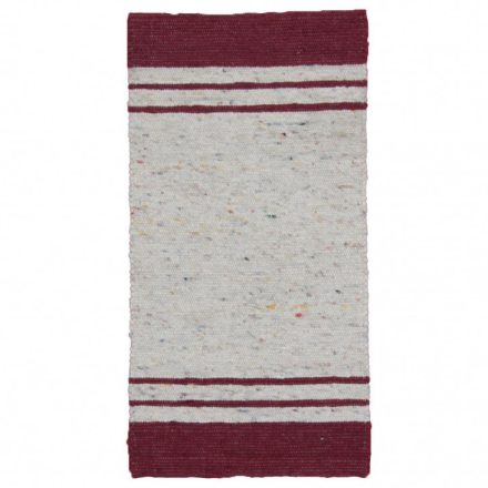 Tkaný koberec Rustic 70x140 moderný vlnený koberec
