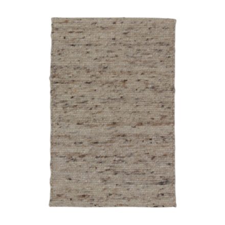 Hrubý koberec z vlny Rustic 60x90 sivý koberec