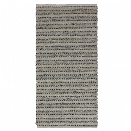 Tkaný koberec Rustic 70 x140 moderný vlnený koberec