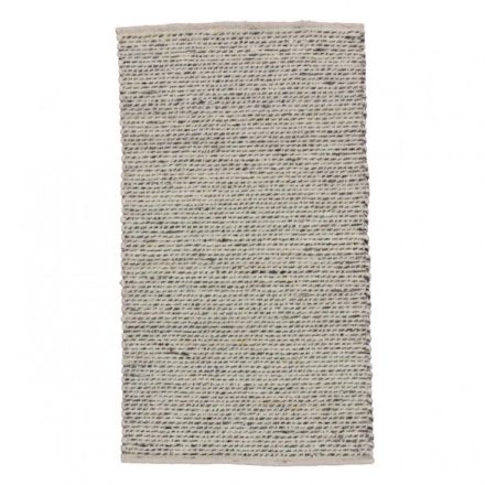 Tkaný koberec Rustic 90x160 moderný vlnený koberec