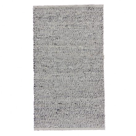 Tkaný koberec Rustic 90 x160 moderný vlnený koberec