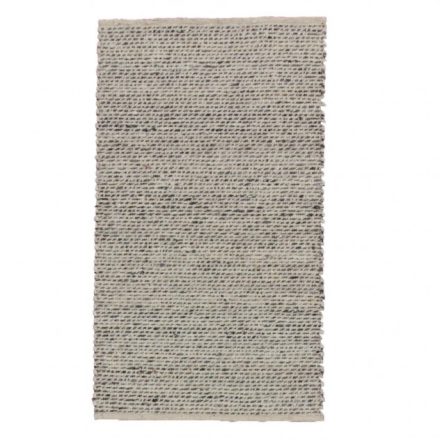 Tkaný koberec Rustic 90x160 moderný vlnený koberec