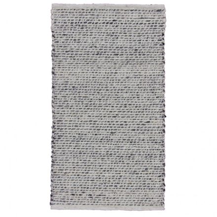 Tkaný koberec Rustic 70x130 moderný vlnený koberec