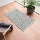 Tkaný koberec Rustic 70 x130 moderný vlnený koberec