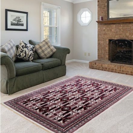 Klasický koberec béžová 160x230 polyesterový koberec