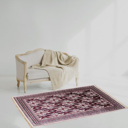 Klasický koberec béžová 80x150 polyesterový koberec