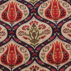 Dekoračný vankúš tmavomodrý 45x45 cm – Sultánske granátové jablko