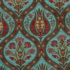 Dekoračný vankúš tyrkysový 45x45 cm – Granátové jablko Bosporu