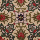 Dekoračný vankúš krémový 45x45 cm – Orientálny ornament