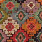 Dekoračný vankúš oranžový 45x45 cm – Nomádska mozaika