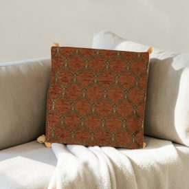 Dekoračný vankúš hnedý 45x45 cm – Bronzový palác