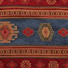 Dekoračný vankúš modrý 45x45 cm – Nomádska rieka