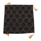 Dekoračný vankúš tmavomodrý 45x45 cm – Ornament nočnej modrej