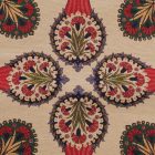 Dekoračný vankúš krémový 45x45 cm – Sen o granátovom jablku