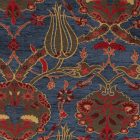 Dekoračný vankúš krémový 45x45 cm – Osmanská kvetinová záhrada