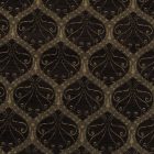 Dekoračný vankúš čierny 45x45 cm – Ebenový ornament