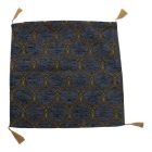 Dekoračný vankúš modrý 45x45 cm – Kráľovsky modrý ornament