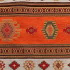 Dekoračný vankúš oranžový 45x45 cm – Oranžový nomád