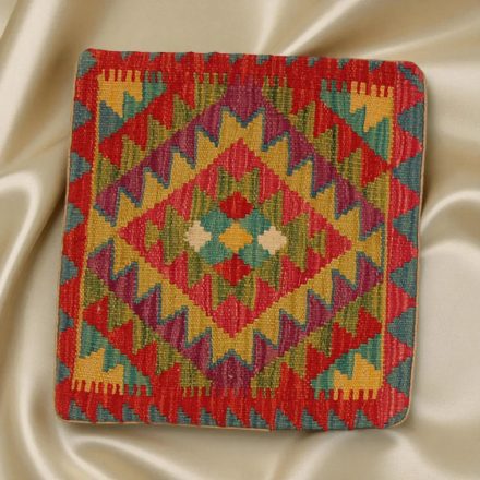 Afgánsky obliečka na vankúš Kilim 45x45 ručne tkaný vankúš