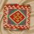 Dekoračný vankúš Kilim 45x45 ručne tkaný obliečka na vankúš