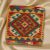 Ručne tkaný dekoračný vankúš 45x45 Obliečka na vankúš Kilim