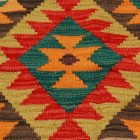 Ručne tkaný dekoračný vankúš 45x45 Obliečka na vankúš Kilim