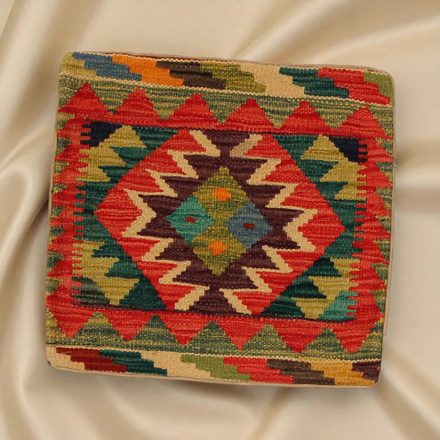 Ručne tkaný dekoračný vankúš 45x45 Obliečka na vankúš Kilim