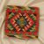 Ručne tkaný dekoračný vankúš 45x45 Obliečka na vankúš Kilim