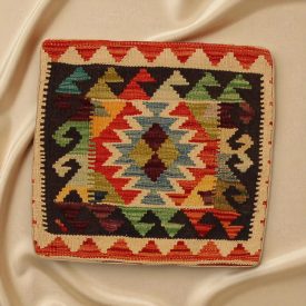   Ručne tkaný dekoračný vankúš 45x45 Obliečka na vankúš Kilim