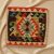 Ručne tkaný dekoračný vankúš 45x45 Obliečka na vankúš Kilim