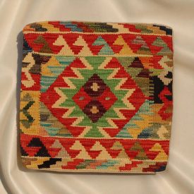   Ručne tkaný dekoračný vankúš 45x45 Obliečka na vankúš Kilim