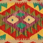 Ručne tkaný dekoračný vankúš 45x45 Obliečka na vankúš Kilim