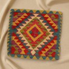Ručne tkaný dekoračný vankúš 45x45 Obliečka na vankúš Kilim