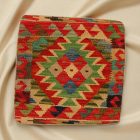 Ručne tkaný obliečka na vankúš Kilim 45x45 afganský dekoračný vankúš