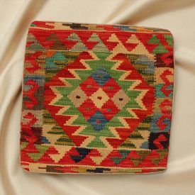   Ručne tkaný obliečka na vankúš Kilim 45x45 afganský dekoračný vankúš
