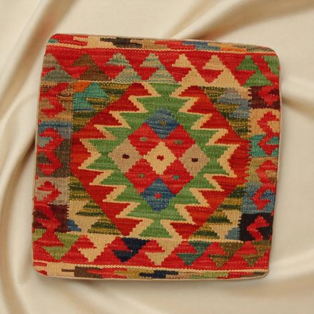Ručne tkaný obliečka na vankúš Kilim 45x45 afganský dekoračný vankúš