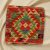 Ručne tkaný obliečka na vankúš Kilim 45x45 afganský dekoračný vankúš